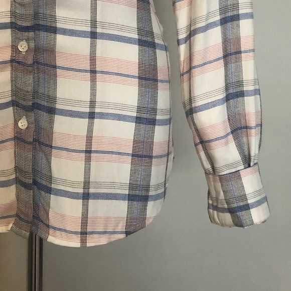 Revolve Clothing 'Soft Joie' Plaid Button Down - Picture 6 of 12